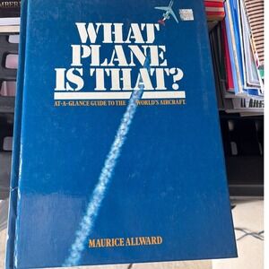 Octopus Books What Plane Is That? Book OS Blue 1979 Maurice Allward Illustrated